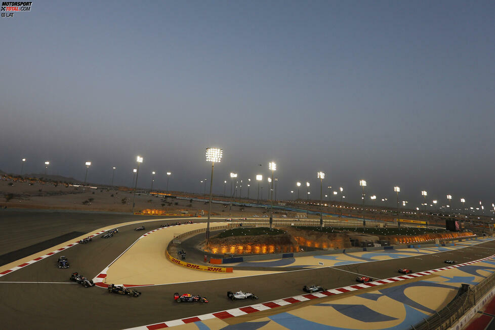 Der Bahrain-Grand-Prix findet zum zwölften Mal statt. Zum ersten Mal wurde 2004 hier gefahren, 2011 wurde das Rennen abgesagt. 2010 wurde das Rennen auf dem längeren 