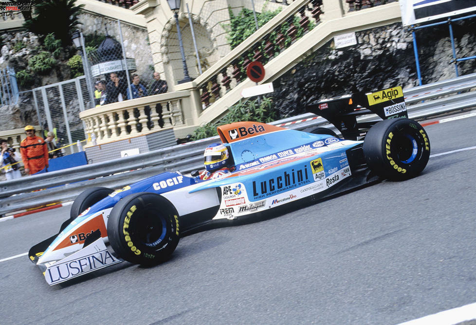 Mit dem kleinen Team aus Faenza, für das Alboreto schon in den Ferrari-Jahren als Test- und Ersatzfahrer aktiv gewesen war, setzte er zum Abschluss seiner Formel-1-Karriere 1994 noch einmal Glanzlichter. Unter anderem wurde sein Husarenritt in Monaco auf Platz sechs mit Punkten belohnt.