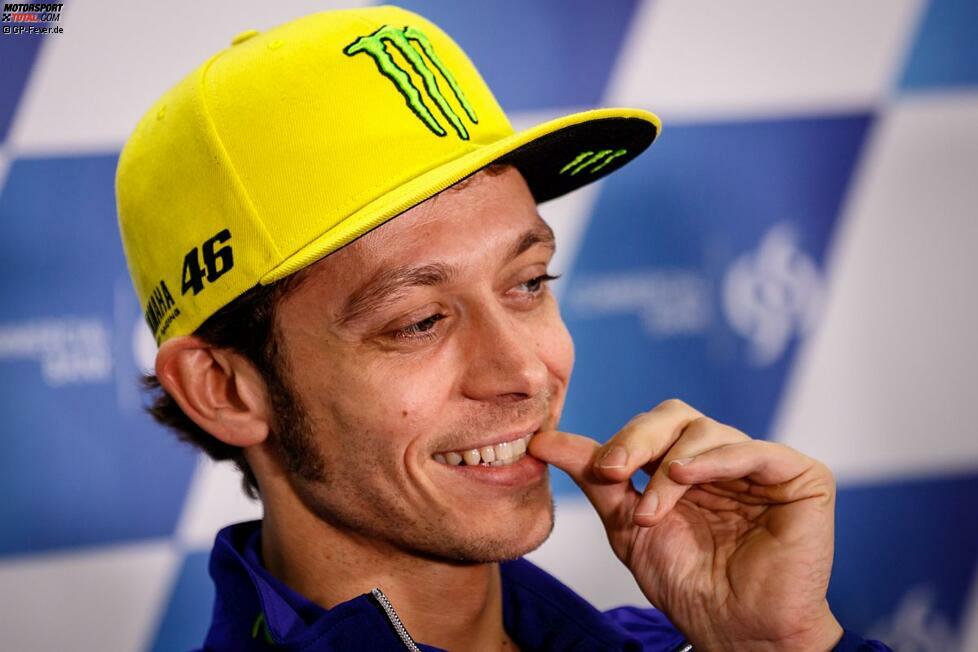 37: Mit mittlerweile 37 Jahren ist Valentino Rossi der älteste Pilot im Fahrerfeld. Mit insgesamt neun WM-Titeln (davon sechs in der MotoGP) ist der Italiener außerdem auch der mit Abstand erfolgreichste Fahrer. Jüngster Pilot ist übrigens Jack Miller. Der Australier feierte im Januar gerade einmal seinen 21. Geburtstag.