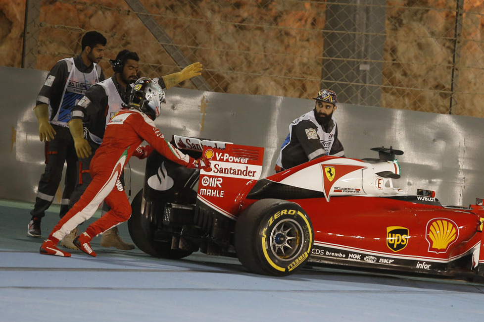 Das war das actionreiche Formel-1-Rennen in Manama 2016: Vettels Pech, Hamiltons Kollision und Rosbergs Triumph