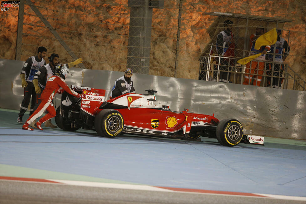 Das Wochenende beginnt schon schlecht: 15 Minuten vor Ende des Freitagstrainings wird an Sebastian Vettels Ferrari die Radmutter hinten links locker. Mercedes dominiert indes nach Belieben: 1,8 Sekunden Vorsprung in FT1, 1,3 in FT2.
