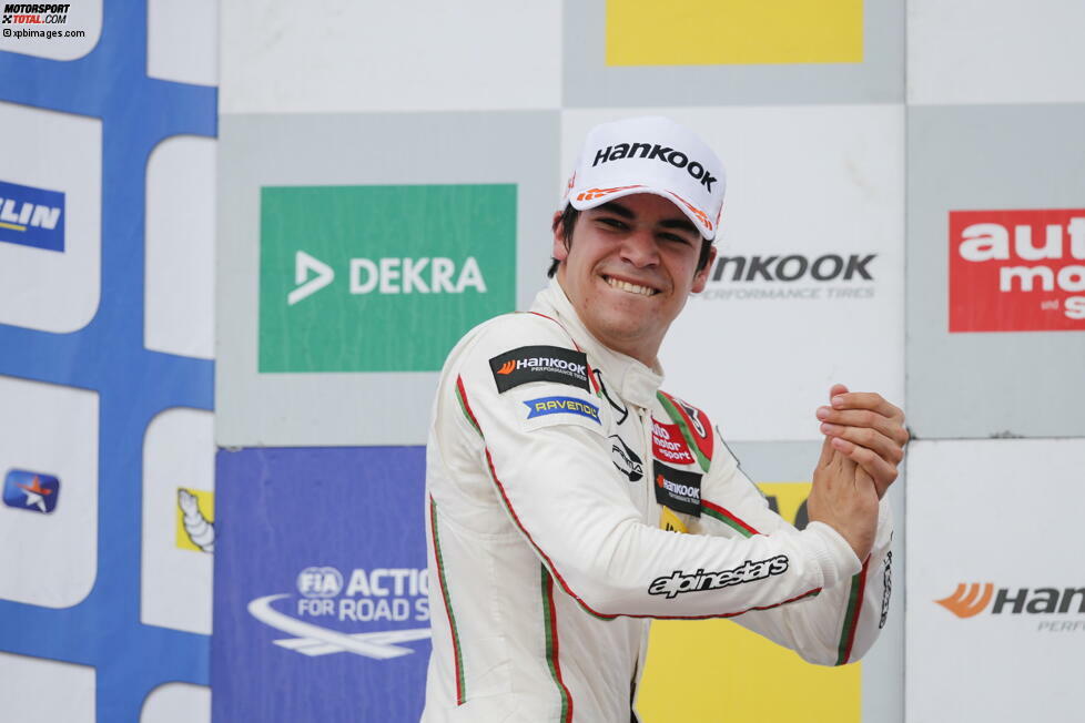 Formel-3-EM: Lance Stroll - Häufig wird der Kanadier auf sein Geld reduziert, doch in der Formel 3 bringt er sportliche Argumente. Mit 507 zu 320 Punkten gegenüber Vize Maximilian Günther gibt es keinen Zweifel an seinem Erfolg, der ihm letzten Endes den Aufstieg in die Formel 1 bringt.