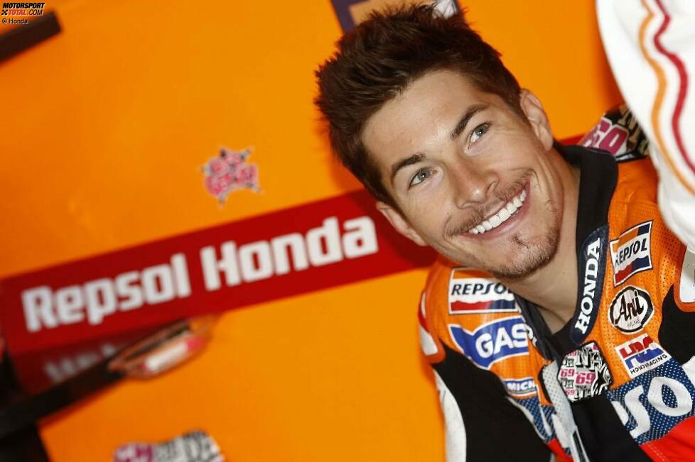 #5: Nicky Hayden (218 Starts). Der Weltmeister von 2006 fährt zwischen 2003 und 2015 in der Königsklasse, dann wechselt 