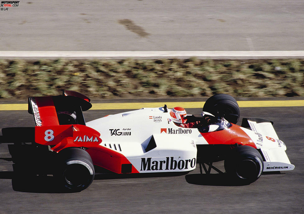Platz 10: McLaren-TAG MP4/2 (Siegquote: 75 Prozent, Saison: 1984)
