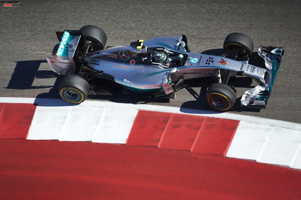 Platz 5: Mercedes F1 W05 Hybrid (Siegquote: 84 Prozent, Saison: 2014)