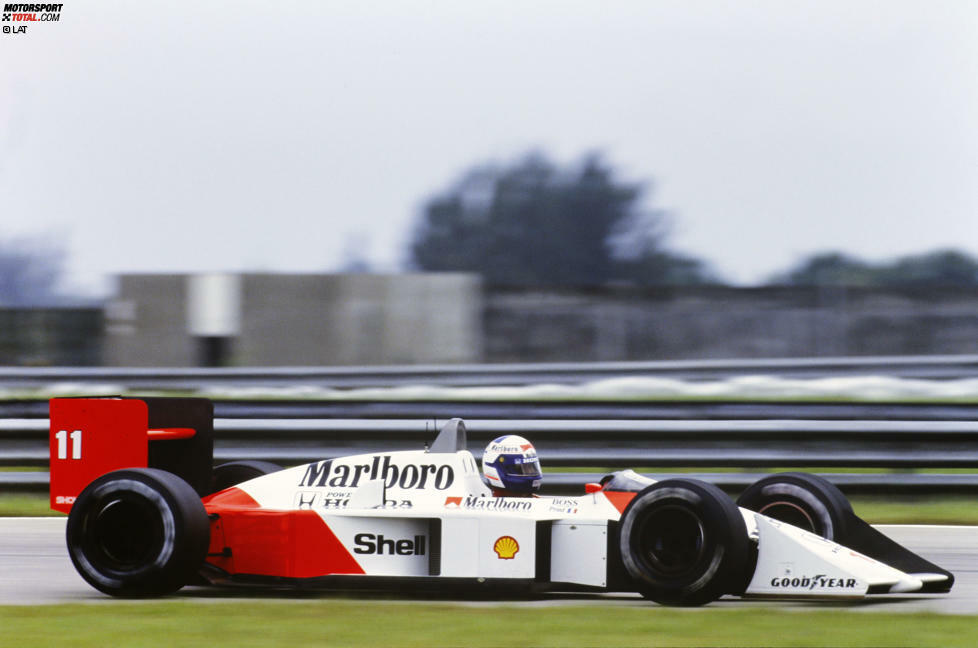 Platz 1: McLaren-Honda MP4/4 (Siegquote: 94 Prozent, Saison: 1988)