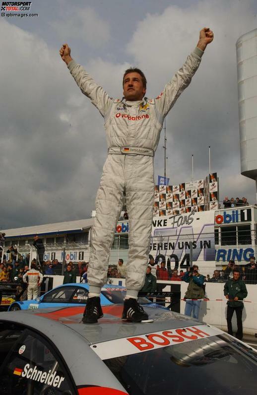 2003: Bernd Schneider (Mercedes) - Die Serie setzt sich auch im vierten Jahr fort: Der Sieger in Hockenheim und spätere Champion heißt - zum dritten Mal in vier Jahren - Bernd Schneider.