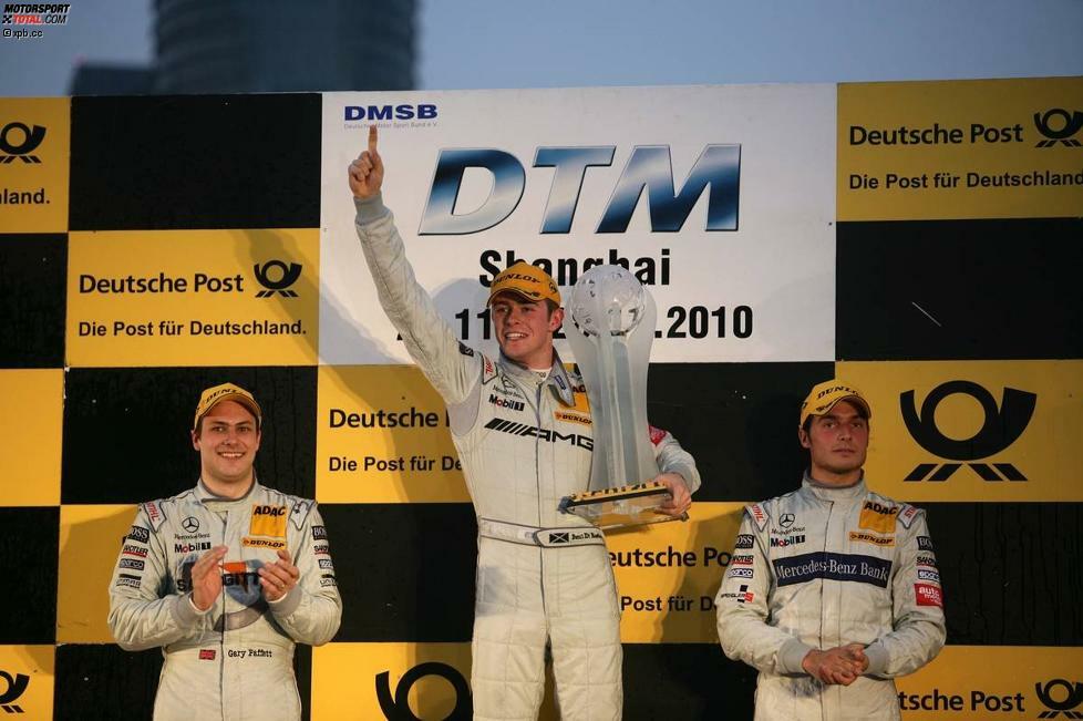 6 - Der letzte Mercedes-Herstellertitel liegt mittlerweile bereits sechs Jahre zurück. Zuletzt triumphierten die Stuttgarter 2010, anschließend ging der Titel zweimal an Audi und dreimal an BMW. Bei den Fahrertiteln sieht es ausgeglichener aus: Alle drei Hersteller gewannen den Titel in den vergangenen drei Jahren jeweils einmal.