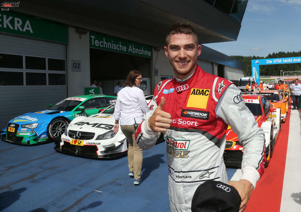 #48: Edoardo Mortara (Audi/Italien) - Starts: 58, Siege: 3