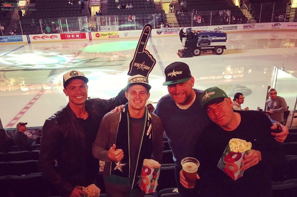 Man kann nicht nach Texas kommen und nicht ein Match der Texas Stars besuchen. Marcus Ericsson bringt ein paar Freunde ins Stadion mit - und liefert anschließend in Mexiko sein bestes Saisonrennen ab: Platz elf.