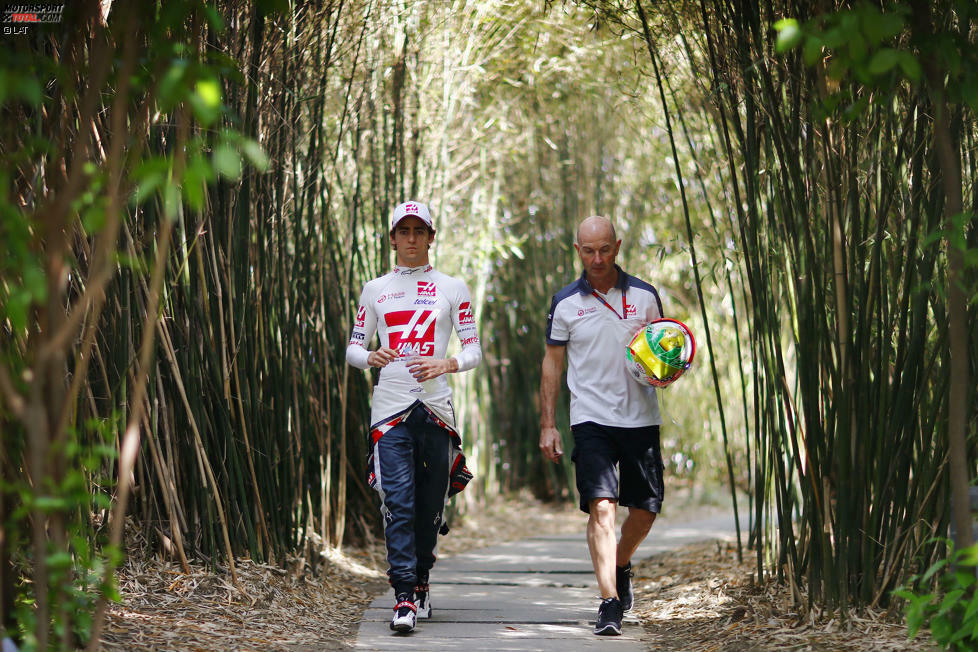 Durch den Bambuswald zum Rennen, das gibt's nur in Schanghai. Esteban Gutierrez schüttelt zum ersten Mal in dieser Saison sein Pech weitgehend (bis auf die brennenden Bremsen im Training) ab, hat aber trotzdem keine echte Chance auf WM-Punkte.