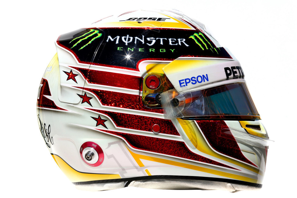 Einige neue Designs, einige alte Klassiker: Das sind die Helme aller Formel-1-Fahrer in der Saison 2016