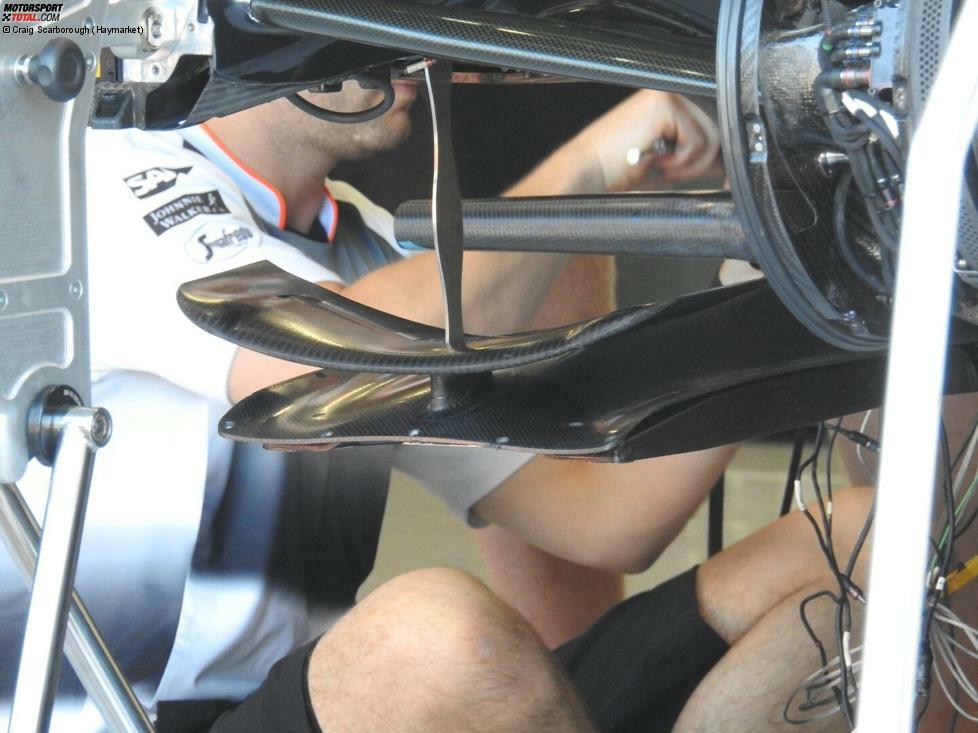 Unabhängig vom Honda-Antrieb schlägt McLaren auf Aerodynamik-Seite weiterhin ein extrem hohes Entwicklungstempo an. Hier zu sehen zum Beispiel der noch relativ neue 