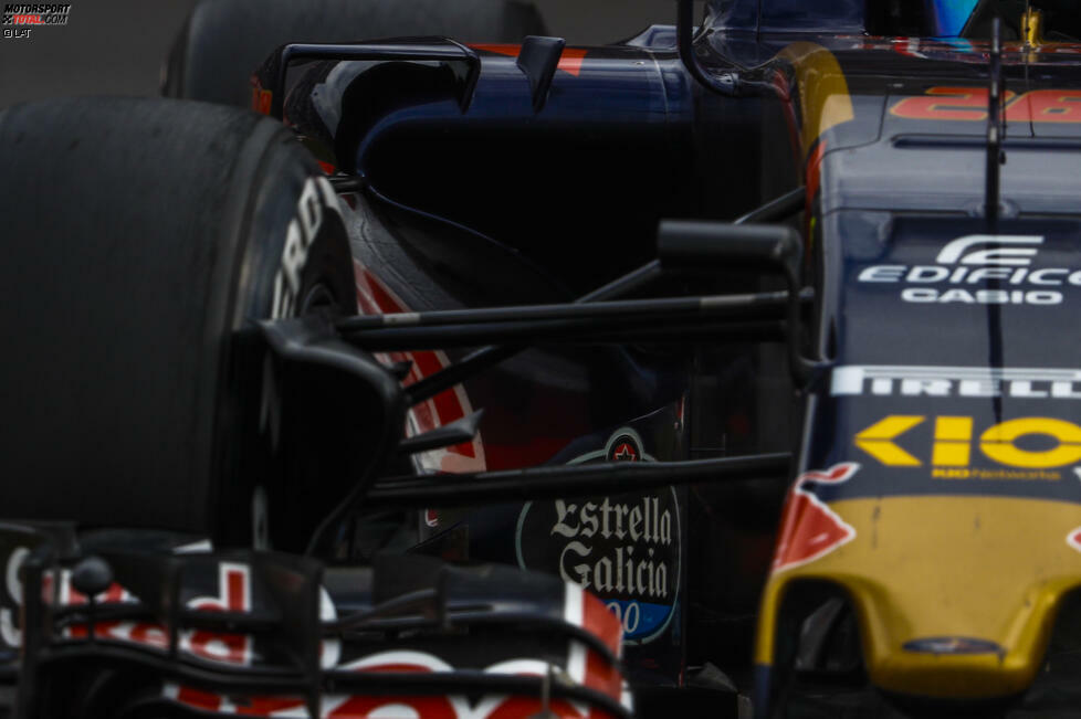 Genau wie Williams hat Toro Rosso die Bremsbelüftung für Mexiko adaptiert, wie das schon 2015 der Fall war. Toro Rosso arbeitet ohne Distanzscheibe und sammelt die Kühlluft zwischen Reifen und Luftschacht - ein komplexerer Designansatz, der aber weniger Luftwiderstand verursacht.