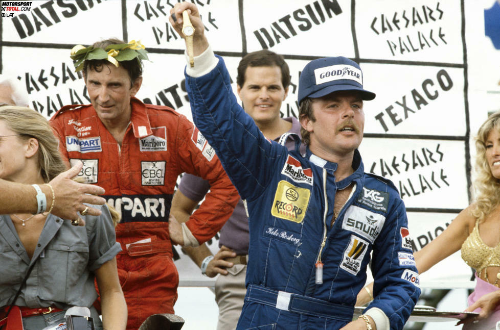 1982: Weltmeister Keke Rosberg (1), meiste Siege Alain Prost, Niki Lauda, Didier Pironi, Rene Arnoux, John Watson (je 2)
