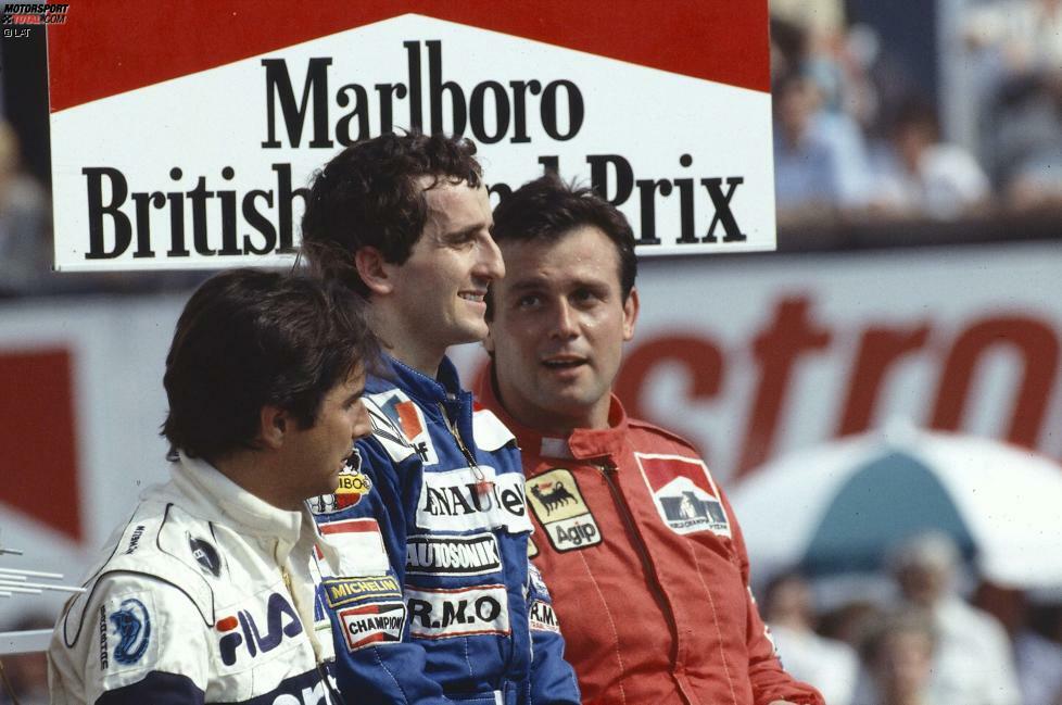 1983: Weltmeister Nelson Piquet (3), meiste Siege Alain Prost (4)