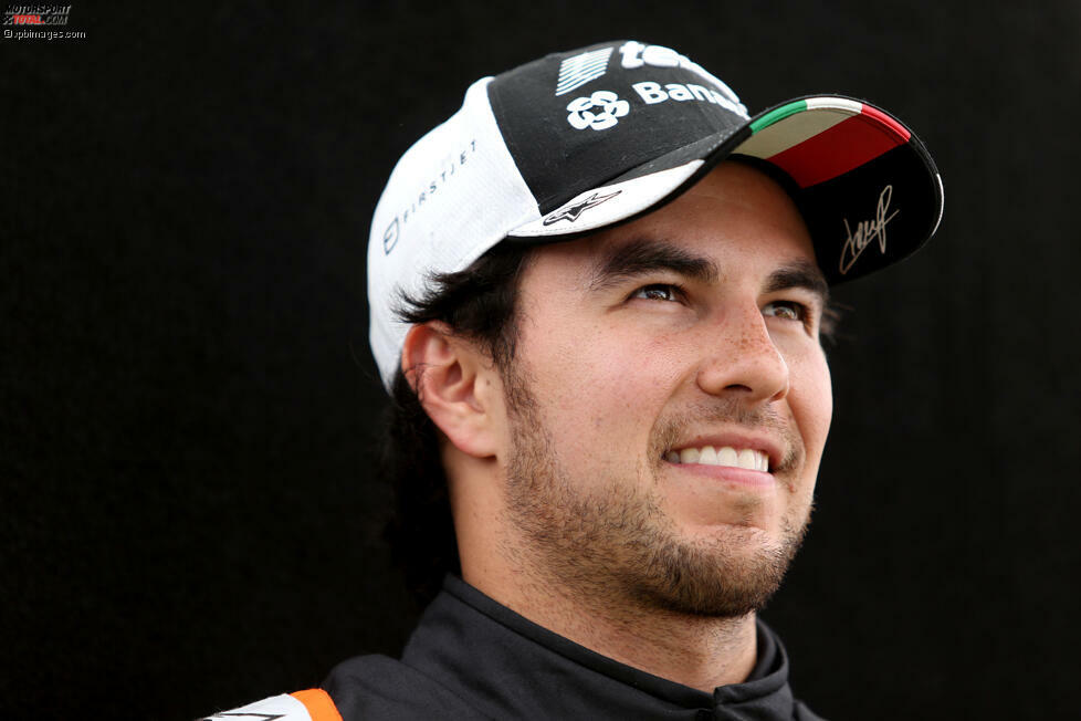 Sergio Perez (Force India, #11) hat sein einstiges Image als Paydriver längst abgeschüttelt.