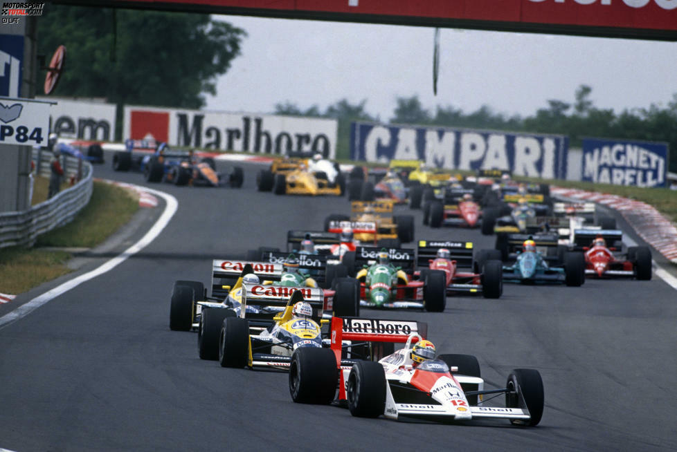 Hinter Schumacher und Hamilton hat Ayrton Senna drei Siege geholt. Nelson Piquet, Damon Hill, Jacques Villeneuve, Mika Häkkinen und Jenson Button stehen bei jeweils zwei.