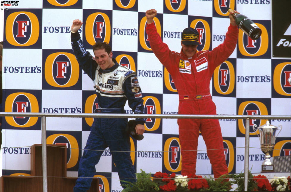 Drei Piloten konnten ihren ersten Sieg bei einem Großen Preis von Europa feiern - und alle wurden Weltmeister. Nigel Mansell siegte in Brands Hatch (1985), Jacques Villeneuve am Nürburgring (1996) und Mika Häkkinen in Jerez (1997).