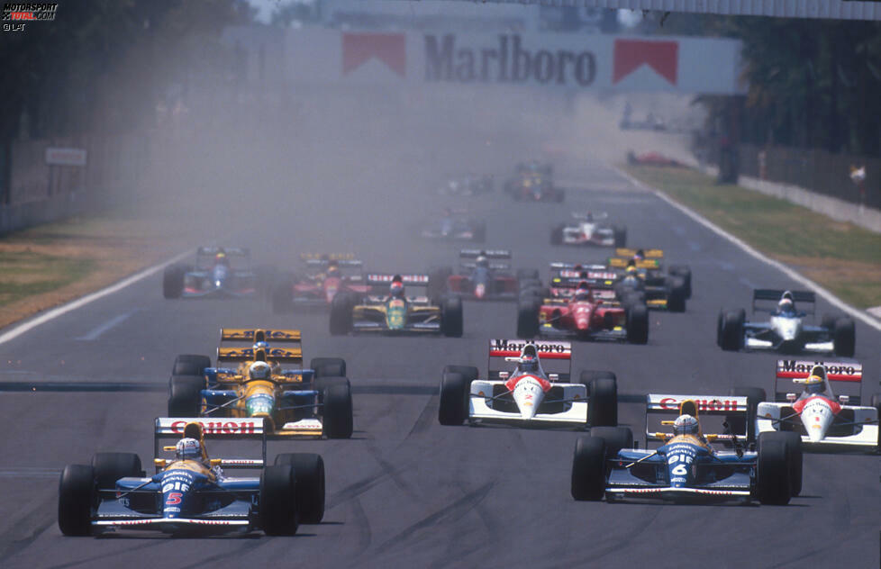 Nur drei Fahrer konnten mehr als einmal in Mexiko gewinnen: Jim Clark siegte für Lotus beim ersten Event 1963 und noch einmal 1967. Alain Prost siegte 1988 für McLaren und 1990 für Ferrari, Nigel Mansell gewann zweimal für Williams, nämlich 1987 und 1992.