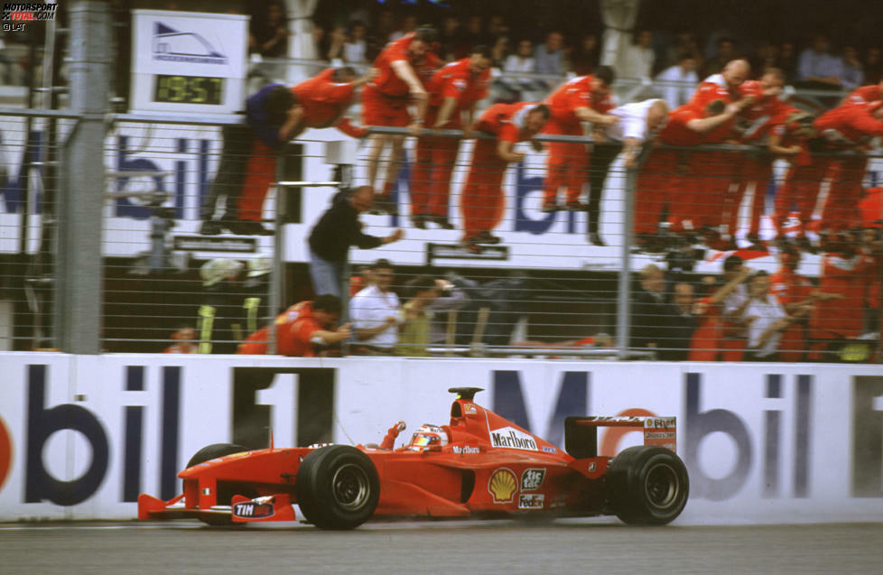 Von weiter hinten ist nur Alonso im Jahr 2005 ein Sieg gelungen, genauer gesagt vom dritten Startplatz aus. Auf dem alten Layout siegte Rubens Barrichello im Jahr 2000 sogar von P18. Das war aber eine Ausnahme: In allen 24 anderen Rennen in Hockenheim kam der Sieger nie von weiter hinten als der dritten Reihe.