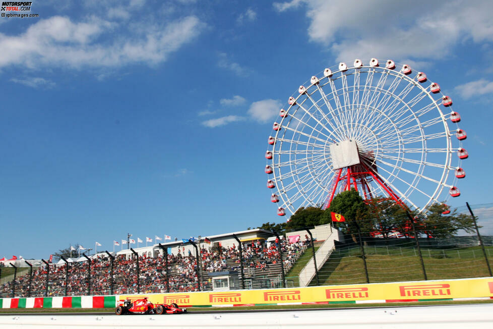 Erst 1987 kehrte die Formel 1 ins Land der aufgehenden Sonne zurück und fuhr seitdem jedes Jahr in Suzuka - mit Ausnahme von 2007 und 2008, als man auf den vollständig renovierten Fuji Speedway auswich.