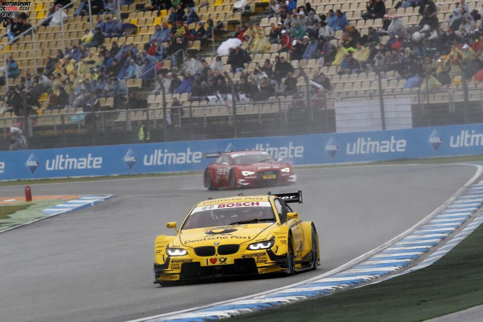 Dem Motorsport kehrt Glock damit aber noch lange nicht den Rücken! 2013 startet er mit seiner alten Liebe BMW in der DTM in ein neues Abenteuer. Gleich bei seinem dritten Rennen in Spielberg steht er als Dritter auf dem Podest, doch bis zum Finale in Hockenheim gibt es anschließend kein einziges Top-10-Ergebnis mehr.