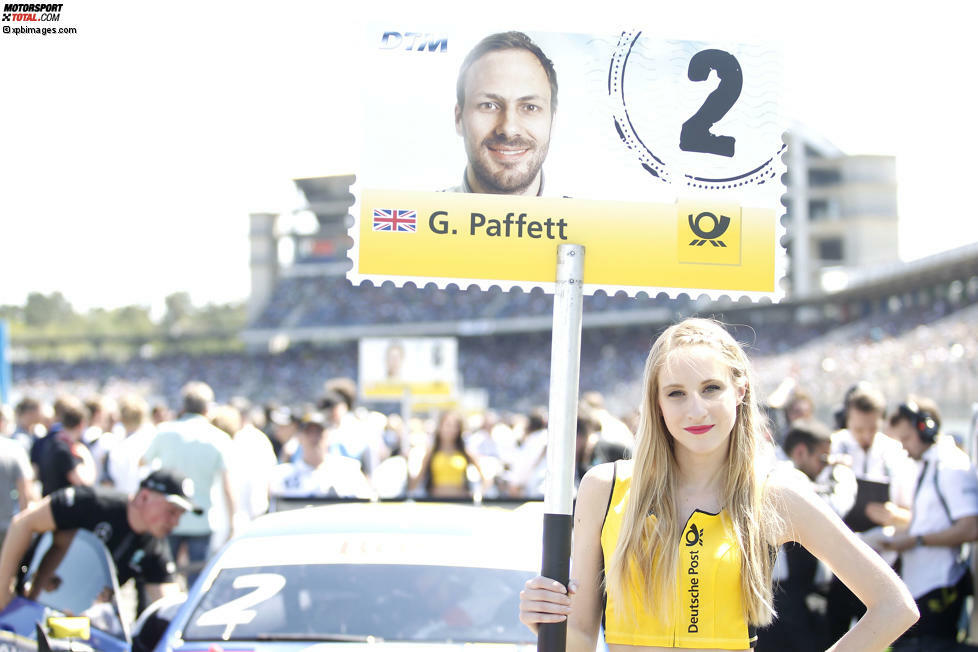 Gleich beim Saisonauftakt in Hockenheim werden wir von dieser jungen Dame begrüßt...