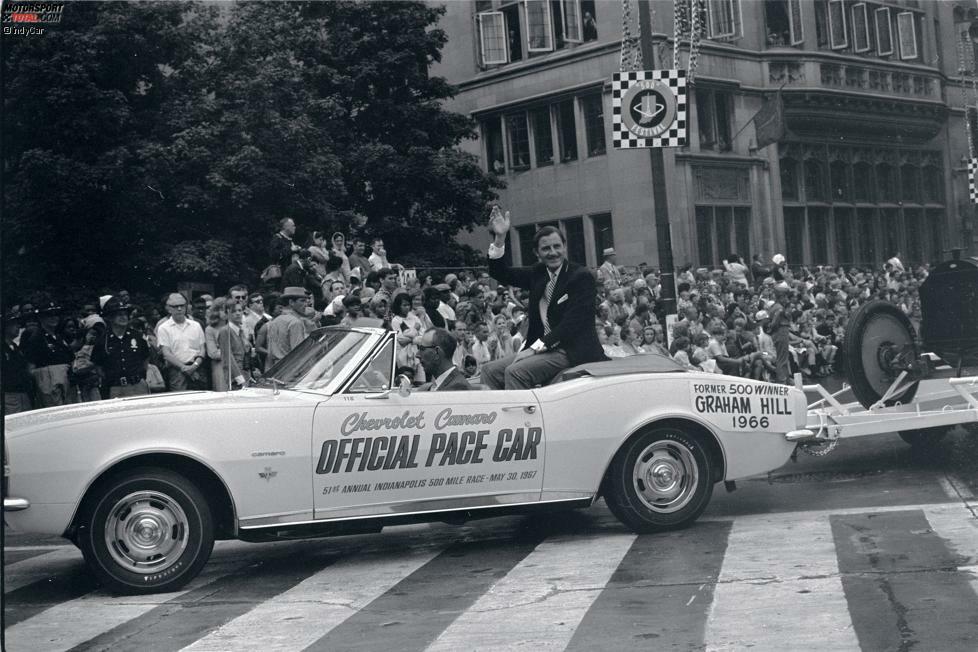 500 Festival Parade - Jeweils am Tag vor dem Rennen findet seit 1957 eine Parade in Indianapolis statt. Fast immer mit dabei: Ein prominenter 