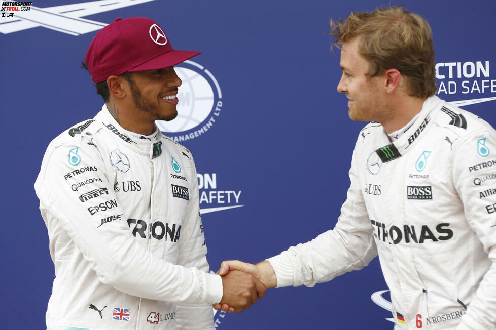 Nur ein paar Tausendstelsekunden fehlen Rosberg auf die Pole, aber Hamilton ist siegessicher: Seine schnellste Runde war alles andere als optimal. 