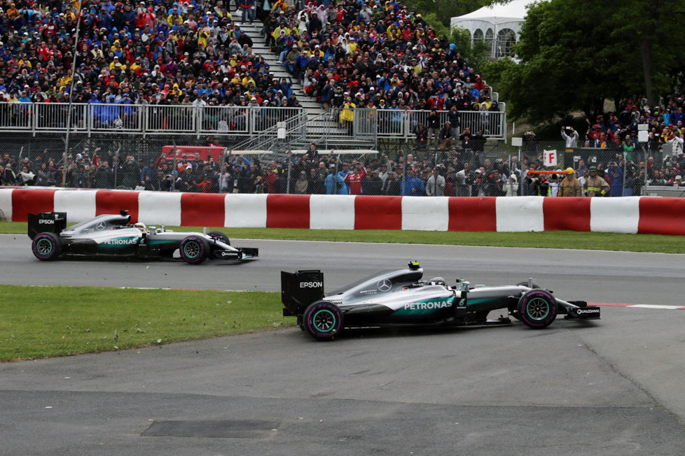 Das war das Formel-1-Rennen in Montreal 2016: Die kontroverse erste Kurve, Vettels gescheiterte Strategie