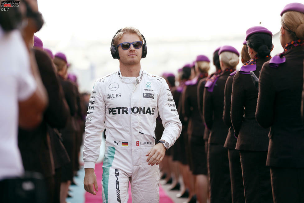 Nico Rosberg (Mercedes, für 2017 zurückgetreten): 