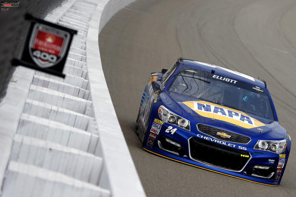 Chase Elliott - 0 Siege;
Eliminiert in Runde 2