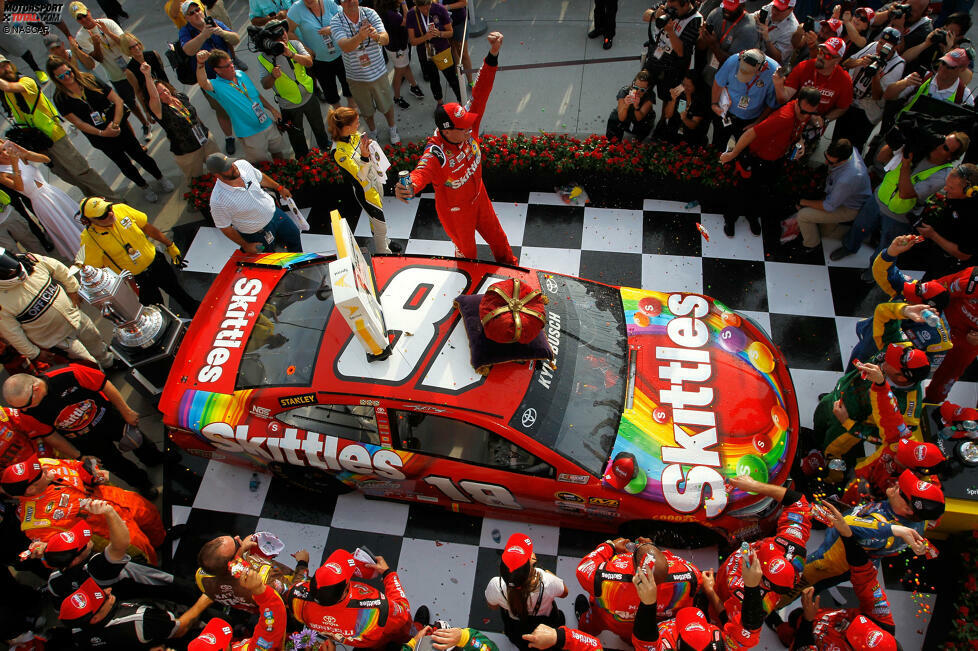 Indianapolis (Indiana): Kyle Busch (Gibbs-Toyota)