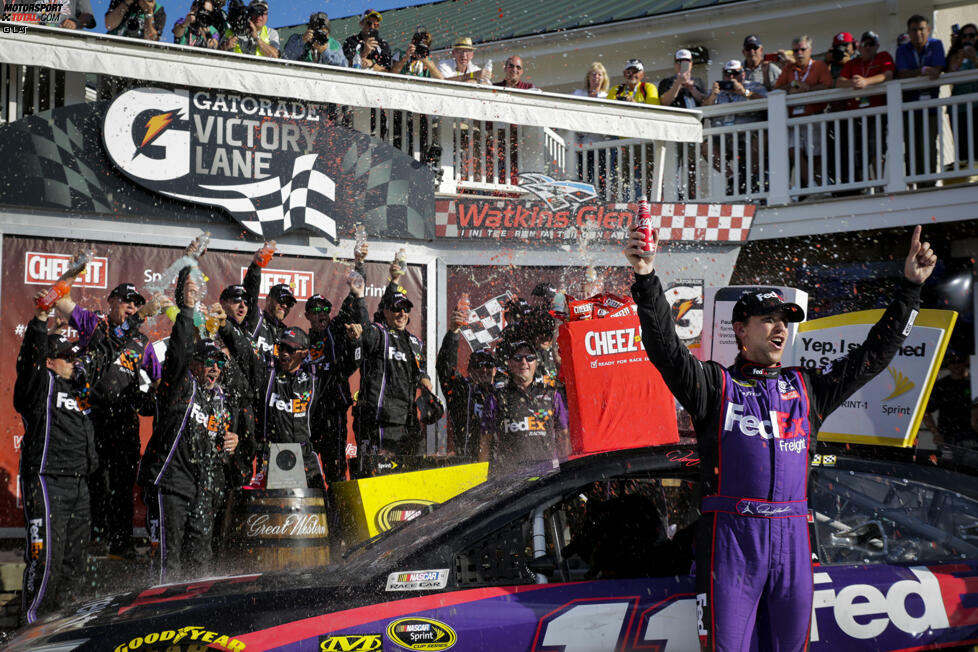 Watkins Glen (New York): Denny Hamlin (Gibbs-Toyota)