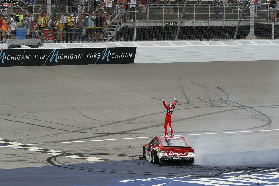 Brooklyn (Michigan): Kyle Larson (Ganassi-Chevrolet)