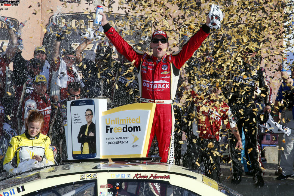 Kansas City (Kansas): Kevin Harvick (Stewart-Haas-Chevrolet)