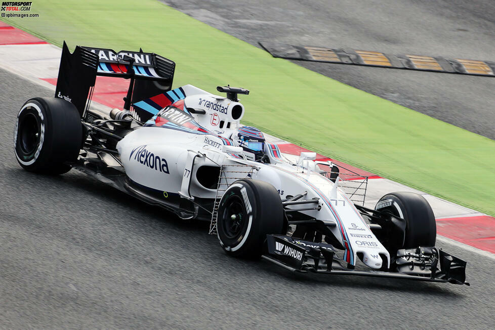 Der Williams-Mercedes FW38 von Felipe Massa und Valtteri Bottas