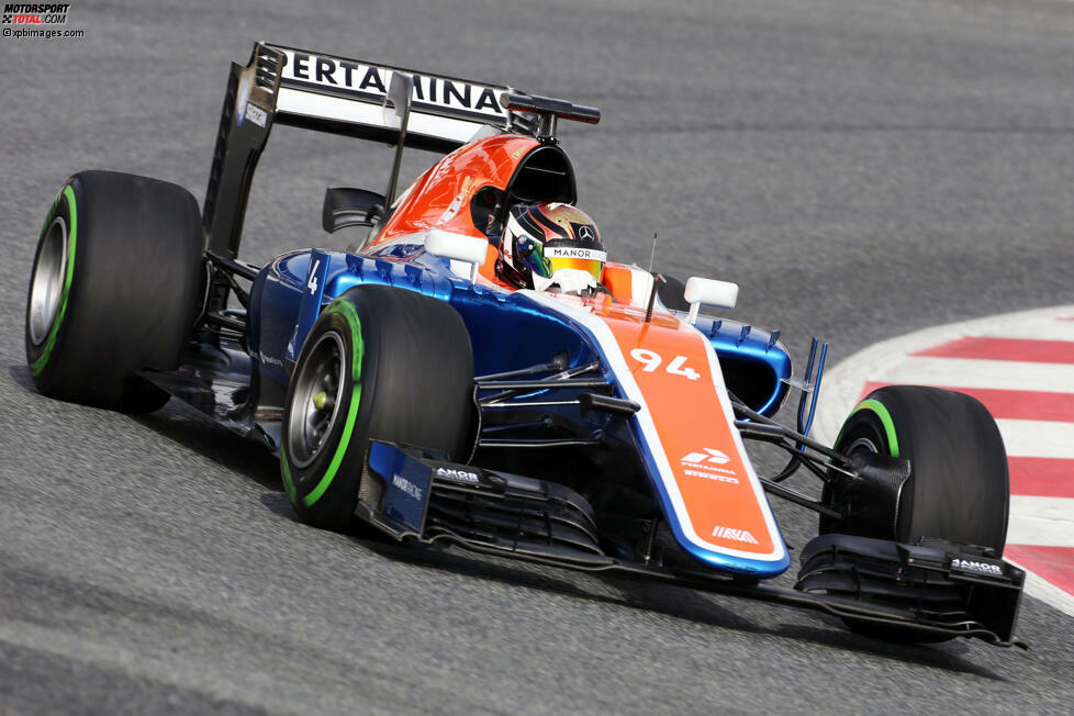 Der Manor-Mercedes MRT 05 von Pascal Wehrlein und Rio Haryanto