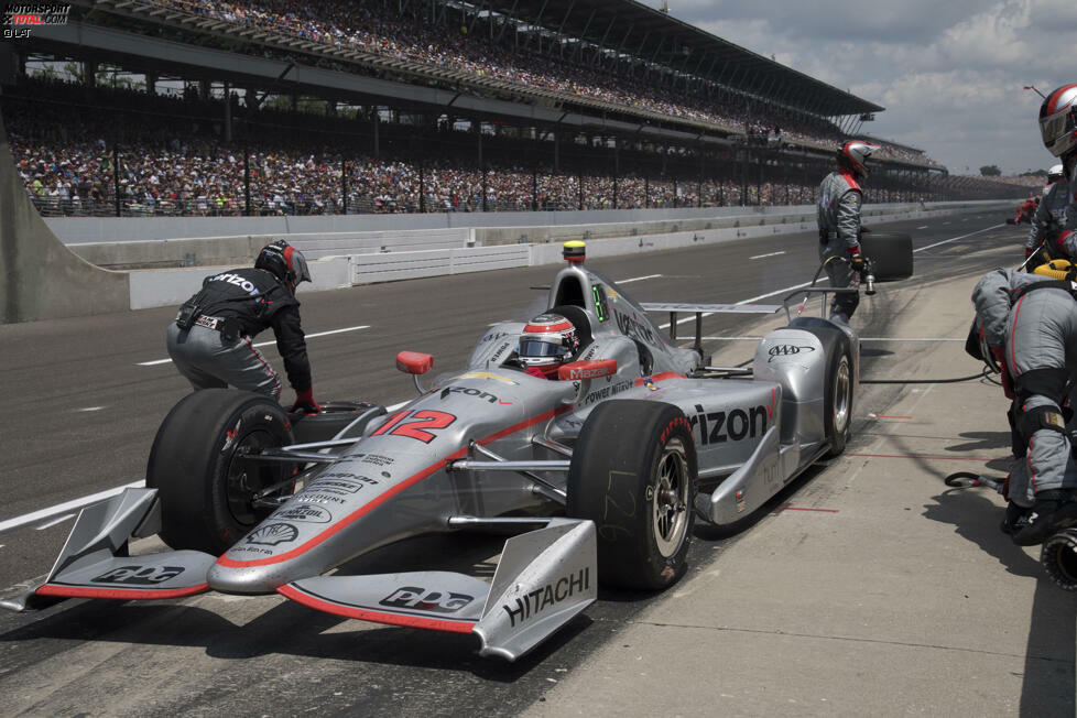 Indy 500: Beim Saisonhöhepunkt sind die Penske-Boliden zwar über weite Strecken mit an der Spitze dabei, haben im Schlussspurt aber nicht die nötige Schlagkraft. Beim Sensationssieg von Alexander Rossi wird Power Zehnter, Pagenaud kommt gar nur auf die 19. Position - sein schlechtestes Saisonresultat noch vor dem Pocono-Ausfall.