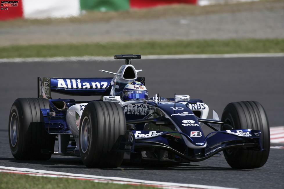 ...denn Rosberg unterschreibt für 2006 bei Williams. In seinem ersten Rennen holt er sofort die ersten WM-Punkte und etabliert sich in der Folge als Top-10-Pilot.