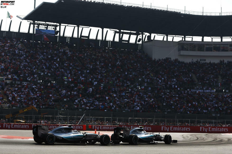Hamiltons erneutem Titelgewinn feiert Rosberg in Mexiko drei Rennen vor Saisonende auf jeden Fall einen seiner wichtigsten Siege: Nach der 