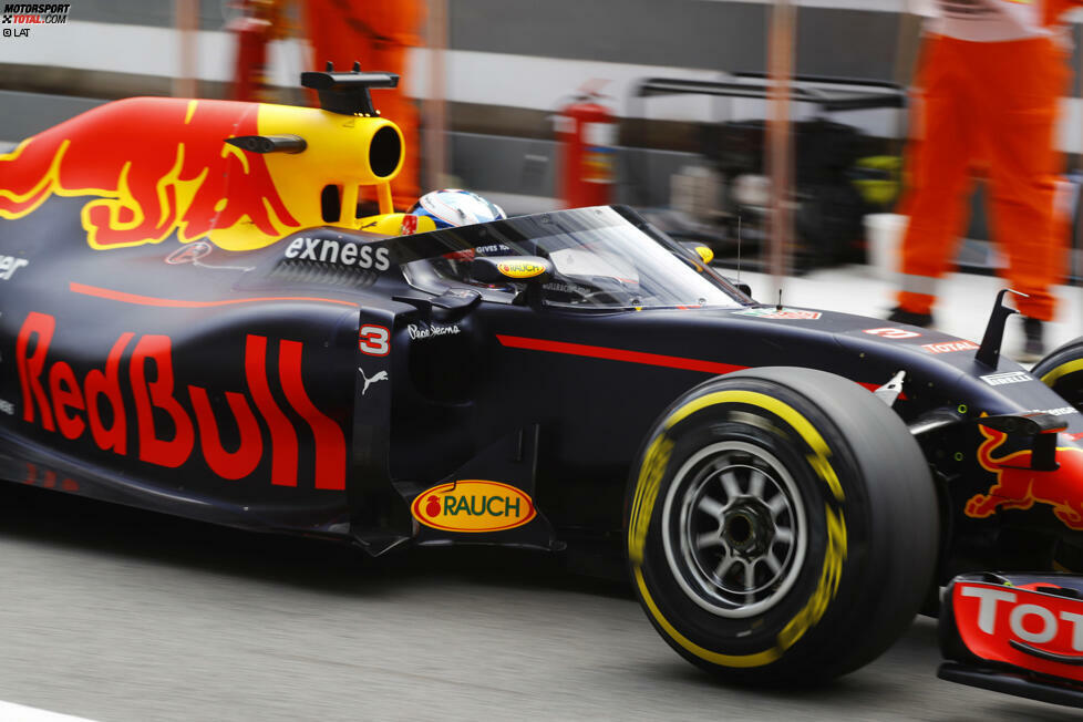 Das Wochenende im Olympischen Park von 2014 beginnt mit einem Aufreger: Soll so wirklich die Zukunft der Formel 1 aussehen? Der Red-Bull-Cockpitschutz braucht noch Feintuning, wird aber voraussichtlich 2017 kommen.