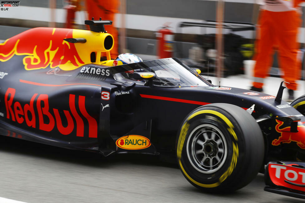Das Wochenende im Olympischen Park von 2014 beginnt mit einem Aufreger: Soll so wirklich die Zukunft der Formel 1 aussehen? Der Red-Bull-Cockpitschutz braucht noch Feintuning, wird aber voraussichtlich 2017 kommen.