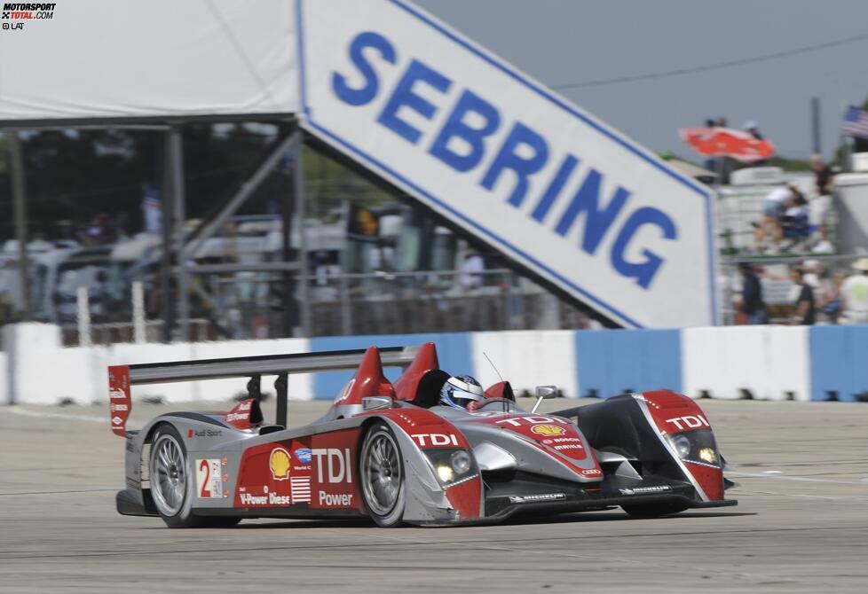 Audi (2008 in die Hall of Fame) ist die erfolgreichste Marke der Neuzeit in Sebring. Die Ingolstädter, die der Teilnahme-Möglichkeit an den heutigen Rennen hinterhertrauern, nutzen die Bahn auch jetzt noch oft für Härtetests für die LMP1-Autos.