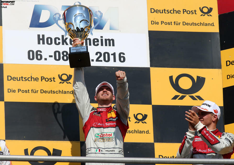 Hockenheim (Samstag): Edoardo Mortara (Audi) - Mit dem ersten Sieg des Jahres gibt der Italiener gleich einmal die Richtung für den weiteren Saisonverlauf vor. Er wird 2016 insgesamt fünf Rennen gewinnen und damit mehr als jeder andere Pilot!