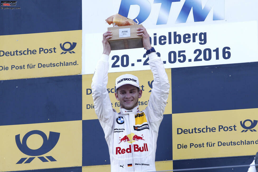 Spielberg (Samstag): Marco Wittmann (BMW) - Am zweiten Rennwochenende meldet sich der spätere Champion erstmals ganz oben auf dem Siegerpodest. Für sein RMG-Team wird es ein perfektes Wochenende, denn...