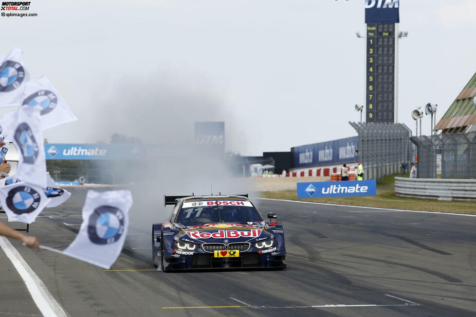 Nürburgring (Samstag): Marco Wittmann (BMW) - Beim folgenden Rennen ist der spätere Champion der erste Pilot, der in dieser Saison zwei DTM-Läufe in Folge gewinnen kann. Es ist sein dritter und letzter Saisonsieg. In den verbleibenden Rennen reichen ihm einige solide Platzierungen.