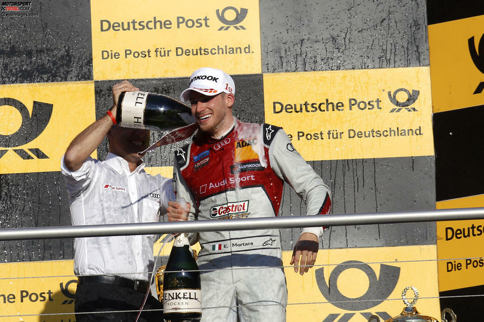 Hockenheim (Sonntag): Edoardo Mortara (Audi) - Auch ein Sieg im finalen Saisonrennen reicht nicht mehr. Bei seinem letzten Rennen für Audi triumphiert Mortara zwar noch ein letztes Mal, aber der Titel geht mit vier Punkten Vorsprung trotzdem an Wittmann.
