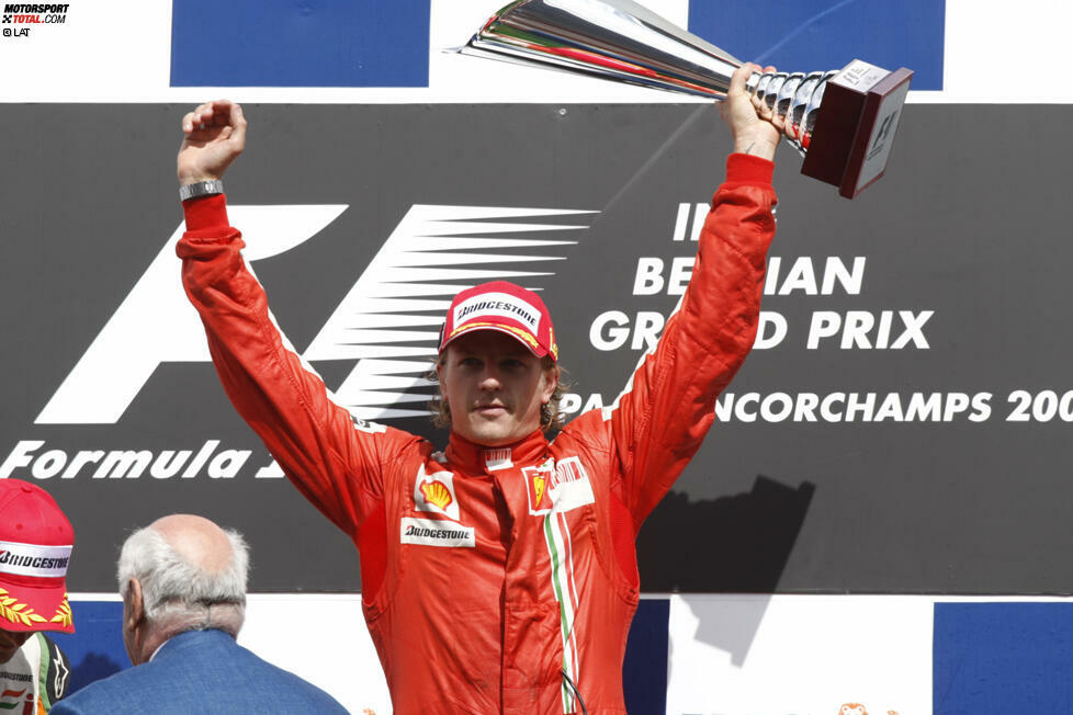 Ein echter Spa-Spezialist im Fahrerfeld ist übrigens Kimi Räikkönen. Der Finne konnte hier 2004, 2005, 2007 und 2009 gewinnen - übrigens sein bis heute letzter Ferrari-Sieg. 